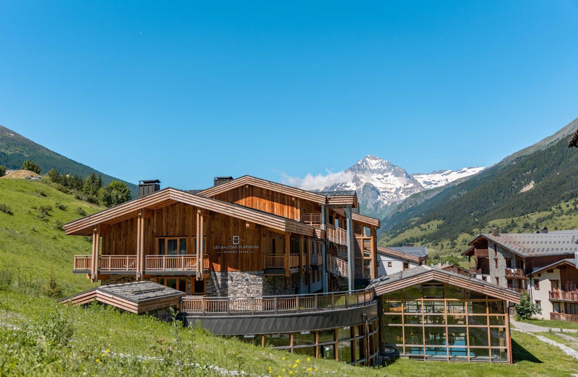 兰斯勒维拉德Les Balcons Platinium Val Cenis公寓 外观 照片